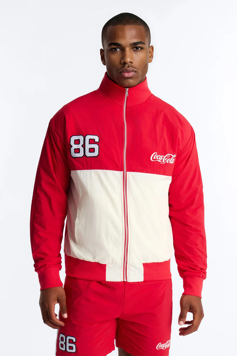 Track jacket roja edicion limitada